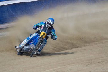 Pfarrkirchen, Almanya - 09 Eylül 2018: Almanya 'nın Pfarrkirchen kentinde uluslararası toprak yol yarışı