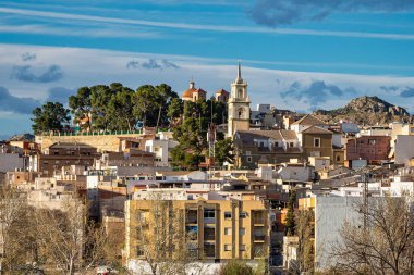 İspanya 'nın Murcia bölgesinde, Vadi ricote' deki Abaran köyü.