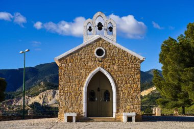 İspanya 'nın Murcia bölgesindeki Cieza' da La Virgen del Buen Suceso Sığınağı.