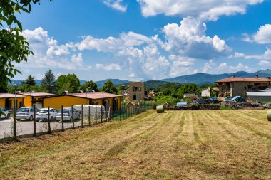 2016 yılında İtalya 'nın merkezinde meydana gelen depremden sonra Temmuz 2020' de San Lorenzo 'nun tarihi merkezi bir Flaviano şehridir.