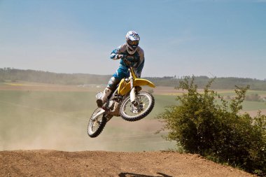 Windsberg, Almanya - 29 Haziran 2019 Motocross eğitimi Windsberg Almanya