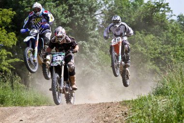 Windsberg, Almanya - 29 Haziran 2019 Motocross eğitimi Windsberg Almanya