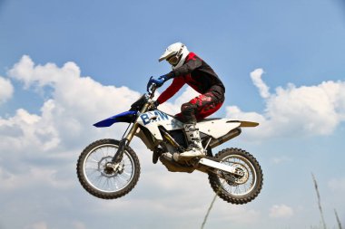 Warching, Almanya - 29 Haziran 2019 Motocross eğitimi