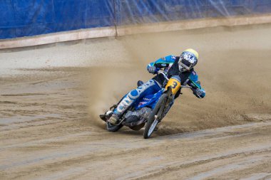 Pfarrkirchen, Almanya - 09 Eylül 2018: Almanya 'nın Pfarrkirchen kentinde uluslararası toprak yol yarışı