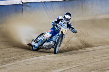 Pfarrkirchen, Almanya - 09 Eylül 2018: Almanya 'nın Pfarrkirchen kentinde uluslararası toprak yol yarışı