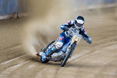 Pfarrkirchen, Almanya - 09 Eylül 2018: Almanya 'nın Pfarrkirchen kentinde uluslararası toprak yol yarışı