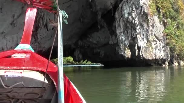 Подорож Острів Джеймс Бонд Хао Фінг Кан Національний Парк Фанг — стокове відео
