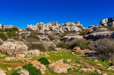 Kayaların eşsiz şekli, 150 milyon yıl önce Jurasik Çağı sırasında meydana gelen erozyondan kaynaklanmaktadır. Tüm dağ, deniz suyu altındaydı. Torcal de Antequera
