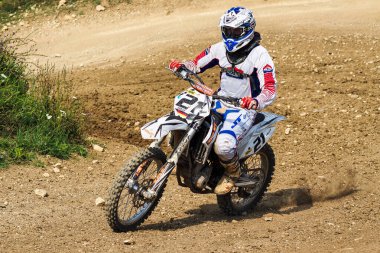 Windsberg, Almanya - 29 Haziran 2019 Motocross eğitimi Windsberg Almanya