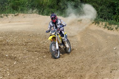 Windsberg, Almanya - 29 Haziran 2019 Motocross eğitimi Windsberg Almanya