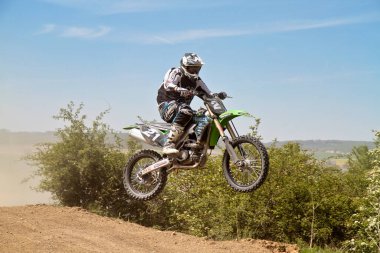 Windsberg, Almanya - 29 Haziran 2019 Motocross eğitimi Windsberg Almanya