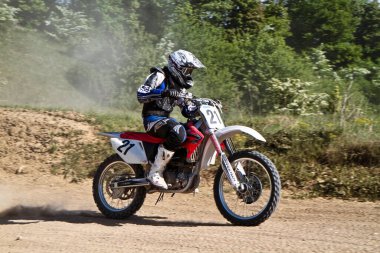 Windsberg, Almanya - 29 Haziran 2019 Motocross eğitimi Windsberg Almanya