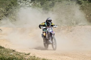 Windsberg, Almanya - 29 Haziran 2019 Motocross eğitimi Windsberg Almanya