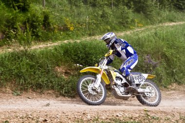 Windsberg, Almanya - 29 Haziran 2019 Motocross eğitimi Windsberg Almanya
