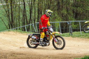 Warching, Almanya - 29 Haziran 2019 Motocross eğitimi