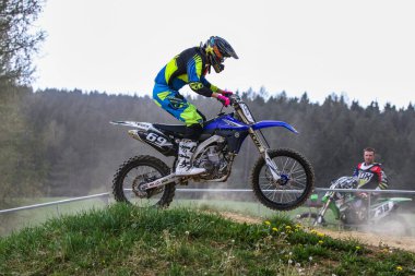 Warching, Almanya - 29 Haziran 2019 Motocross eğitimi