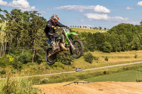Warching, Almanya - 29 Haziran 2019 Motocross eğitimi