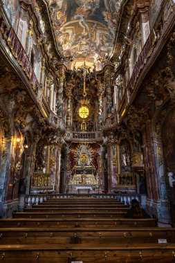 Barok Asam Kilisesi, Münih 'te Asamkirche, Bavyera, Almanya