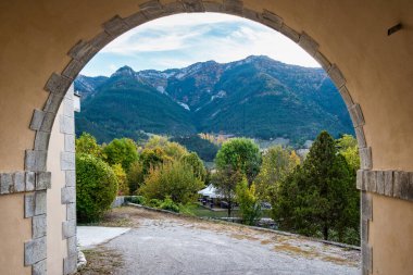Vercors Doğal Parkı 'nda Chatillon en Diois, Diois, Drome, Fransa Avrupa' da
