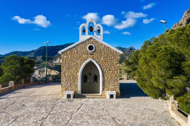 La Virgen del Buen Suceso Sığınağı Murcia bölgesinde, İspanya Avrupa 'da