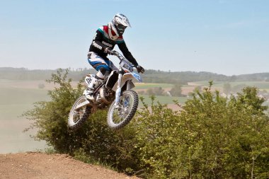 Windsberg, Almanya - 29 Haziran 2019 Motocross eğitimi Windsberg Almanya