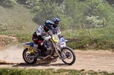 Windsberg, Almanya - 29 Haziran 2019 Motocross eğitimi Windsberg Almanya