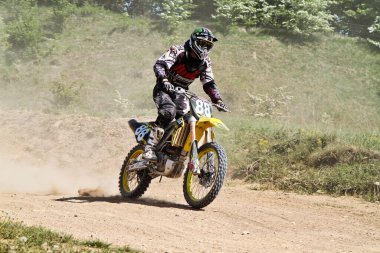 Windsberg, Almanya - 29 Haziran 2019 Motocross eğitimi Windsberg Almanya