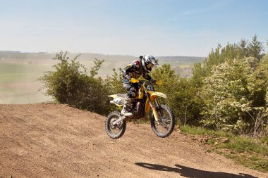 Windsberg, Almanya - 29 Haziran 2019 Motocross eğitimi Windsberg Almanya