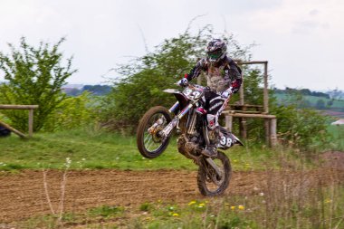 Windsberg, Almanya - 29 Haziran 2019 Motocross eğitimi Windsberg Almanya