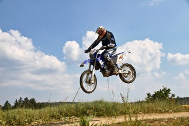 Warching, Almanya - 29 Haziran 2019 Motocross eğitimi