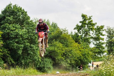 Windsberg, Almanya - 29 Haziran 2019 Motocross eğitimi Windsberg Almanya