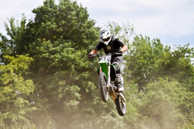 Windsberg, Almanya - 29 Haziran 2019 Motocross eğitimi Windsberg Almanya