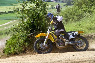 Windsberg, Almanya - 29 Haziran 2019 Motocross eğitimi Windsberg Almanya