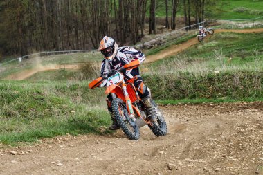 Warching, Almanya - 29 Haziran 2019 Motocross eğitimi