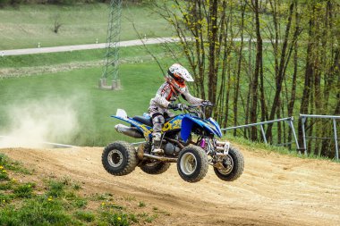 Warching, Almanya - 29 Haziran 2019 Motocross eğitimi