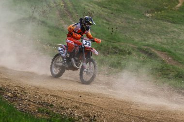 Warching, Almanya - 29 Haziran 2019 Motocross eğitimi