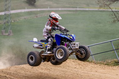 Warching, Almanya - 29 Haziran 2019 Motocross eğitimi