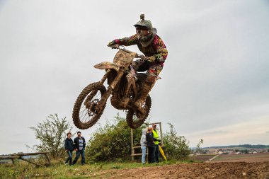 Windsberg, Almanya - 29 Haziran 2019 Motocross eğitimi Windsberg Almanya