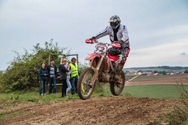Windsberg, Almanya - 29 Haziran 2019 Motocross eğitimi Windsberg Almanya