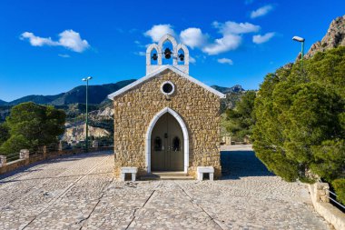 La Virgen del Buen Suceso Sığınağı Murcia bölgesinde, İspanya Avrupa 'da