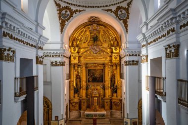 San Francisco Javier Kilisesi barok tarzında inşa edildi ve İspanya 'nın Caceres şehrinde yer aldı.