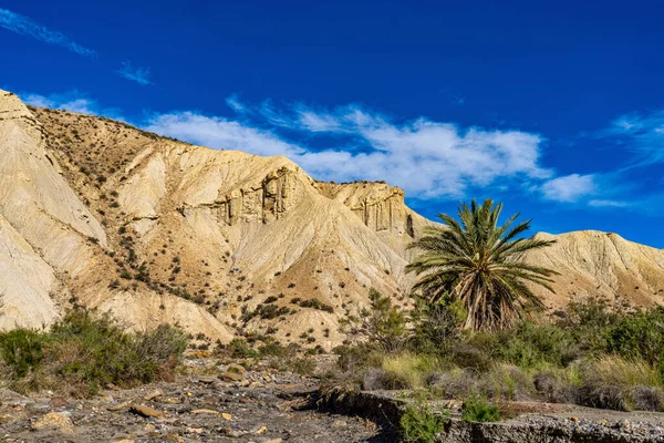 Wüste Tabernas Desierto Tabernas Europa Ist Nur Wüste Almeria Region — Stockfoto