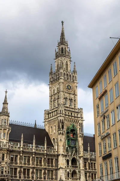 New Town Hall Município Alemanha Localizado Região Administrativa Marienplatz Estado — Fotografia de Stock