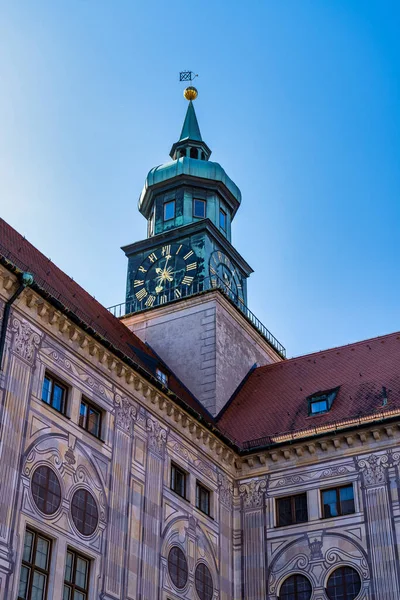 Monaco Baviera Palazzo Reale Dei Bavaresi Veduta Del Palazzo Della — Foto Stock