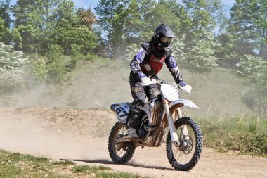 Windsberg, Almanya - 29 Haziran 2019 Motocross eğitimi Windsberg Almanya