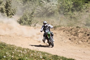 Windsberg, Almanya - 29 Haziran 2019 Motocross eğitimi Windsberg Almanya