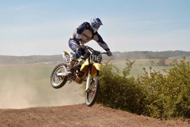 Windsberg, Almanya - 29 Haziran 2019 Motocross eğitimi Windsberg Almanya