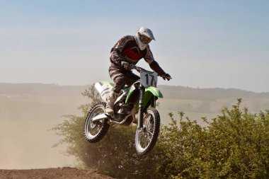 Windsberg, Almanya - 29 Haziran 2019 Motocross eğitimi Windsberg Almanya