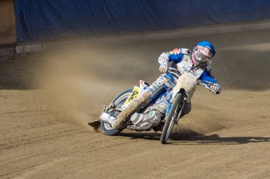 Pfarrkirchen, Almanya - 09 Eylül 2018: Almanya 'nın Pfarrkirchen kentinde uluslararası toprak yol yarışı