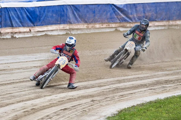 Pfarrkirchen Alemanha Setembro 2018 Corrida Internacional Pista Terra Pfarrkirchen Alemanha — Fotografia de Stock